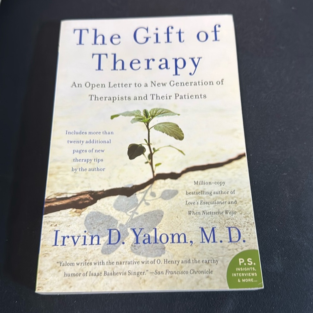 The Gift of Therapy by Dr Irvin Yalom